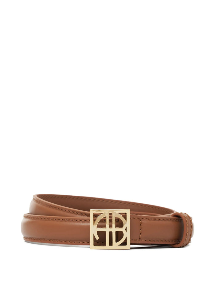 Anine Bing - Monogram Belt - Cognac