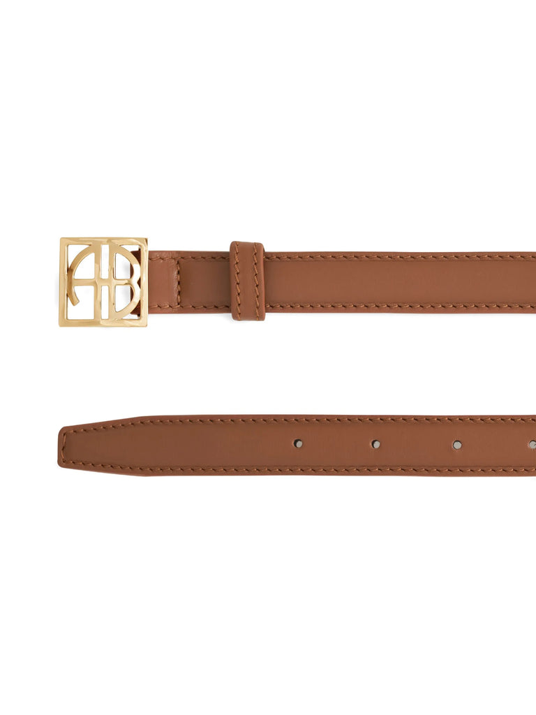 Anine Bing - Monogram Belt - Cognac
