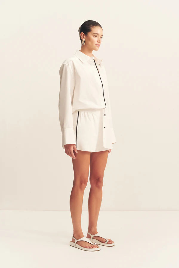 Shona Joy - Morton Contrast Shirt