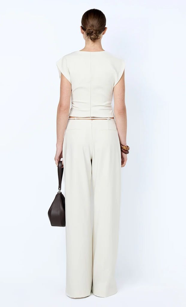 Bec & Bridge - Devyn Cowl Top - Cream