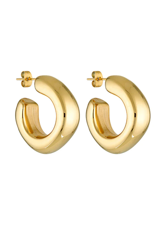 Porter - Dina Hoops - Gold