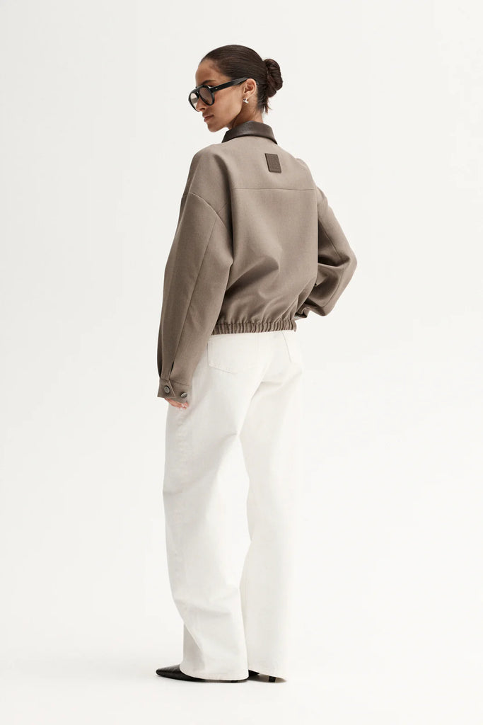 Elka - Dora Bomber Jacket - Taupe