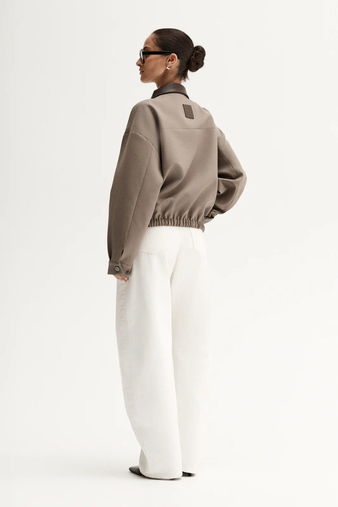 Elka - Dora Bomber Jacket - Taupe