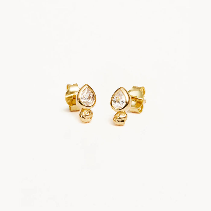By Charlotte - Adore You Stud Earrings - Gold