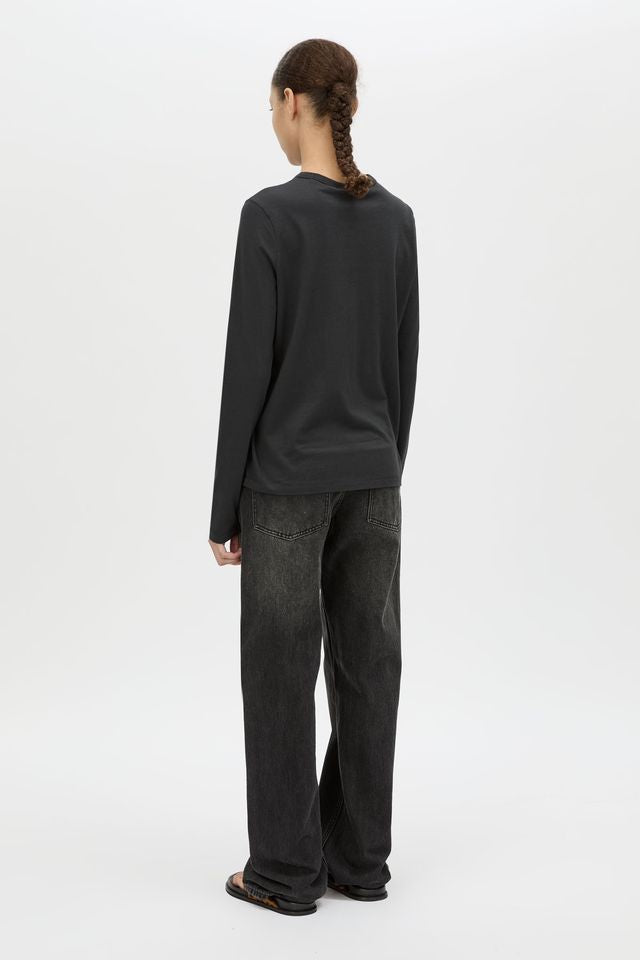 Camilla and Marc - Era Long Sleeve Graphic Tee - Coal