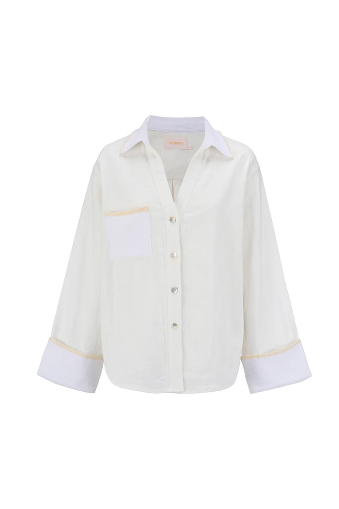 Sancia- The Elwood Linen Shirt- French Linen