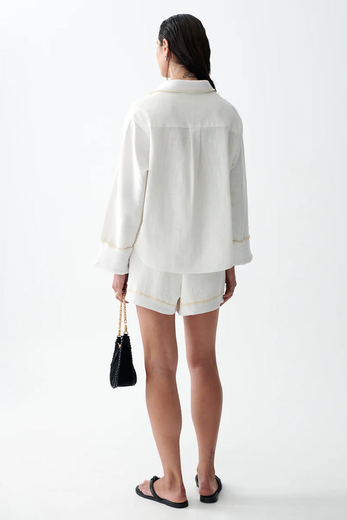 Sancia- The Elwood Linen Shirt- French Linen