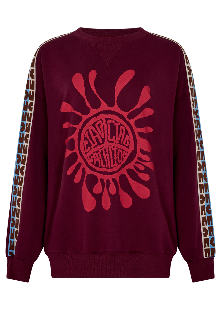 Ciao Ciao- Emboss OS Sweater- Multi