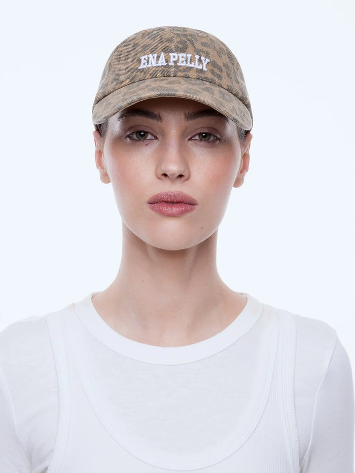 Ena Pelly - Leopard Collegiate Cap