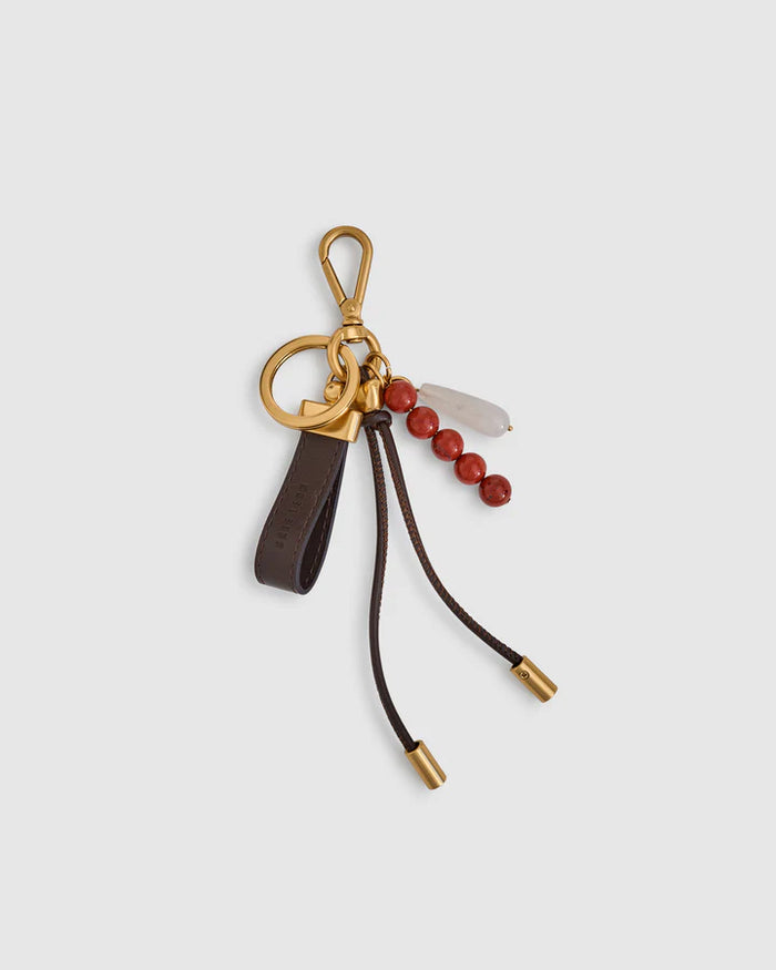 Brie Leon - Fia Key Charm - Chocolate