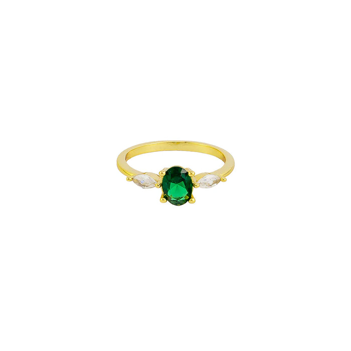 Jolie & Deen - Georgie Ring - Green
