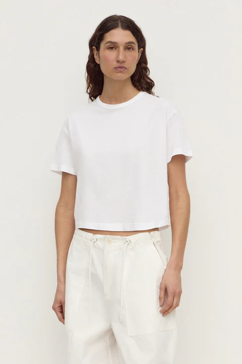 Assembly - Gia Short Sleeve Tee - White