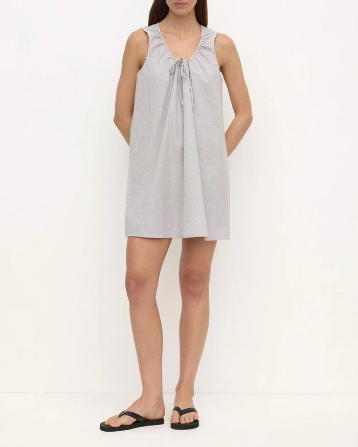 Assembly - Phoenix Cotton Mini Dress - Micro Check