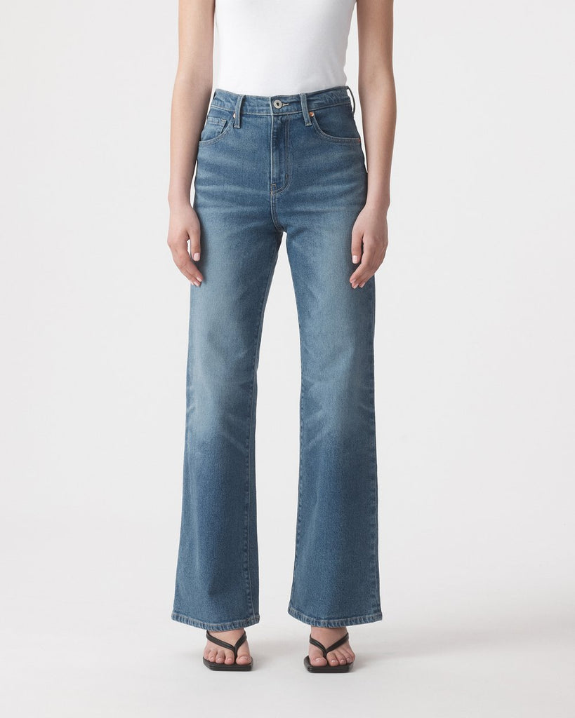 Outland Denim - Cindy High Bootleg Jean - Sky