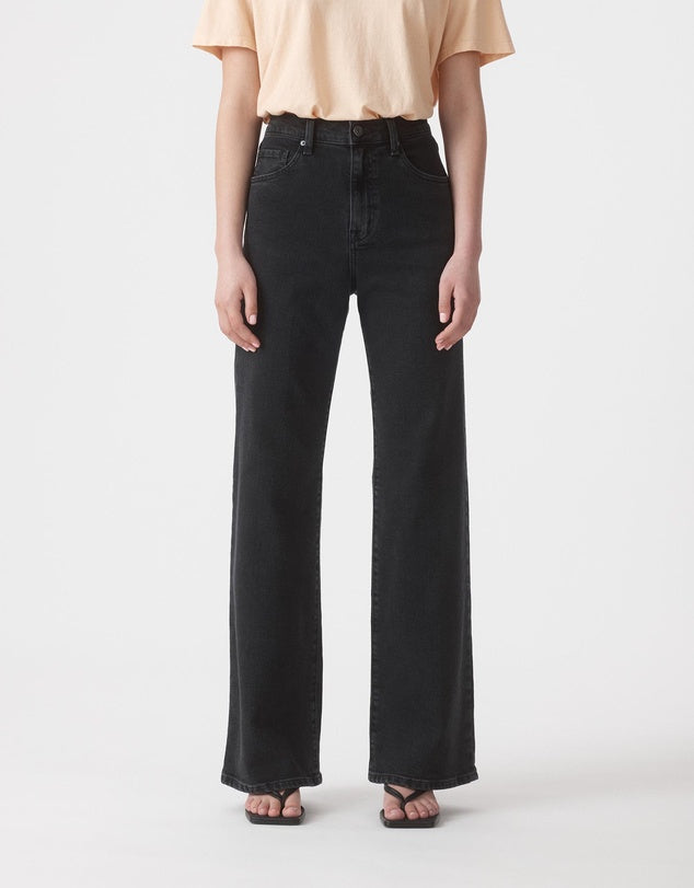 Outland Denim - Cindy High Rise Jean - Ash Black