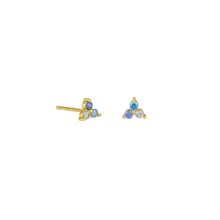 Jolie & Dean- Janie Studs- Blue