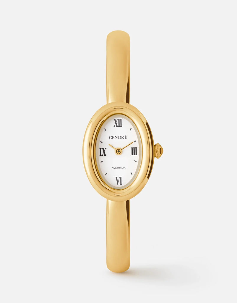 Cendre - Kate Watch - White - 14K Gold