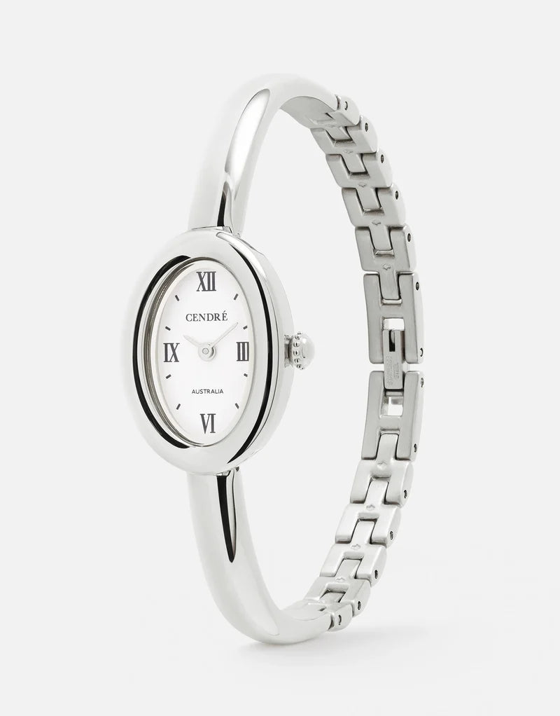Cendre - Kate Watch - White/Silver