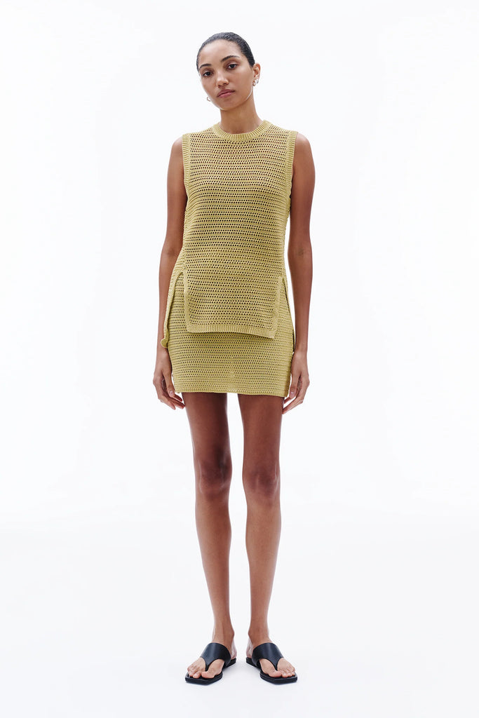 Nude Lucy - Marlo Knit Skirt - Kiwi