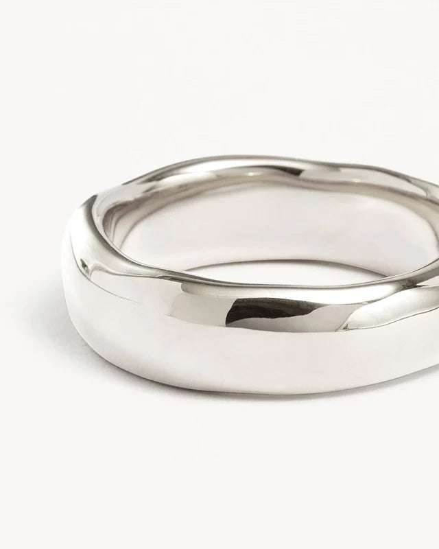 By  Charlotte - Lover Bold ring  - Silver