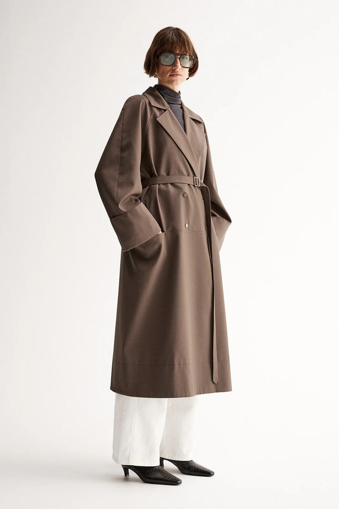 Elka - Mabel Coat - Cocoa