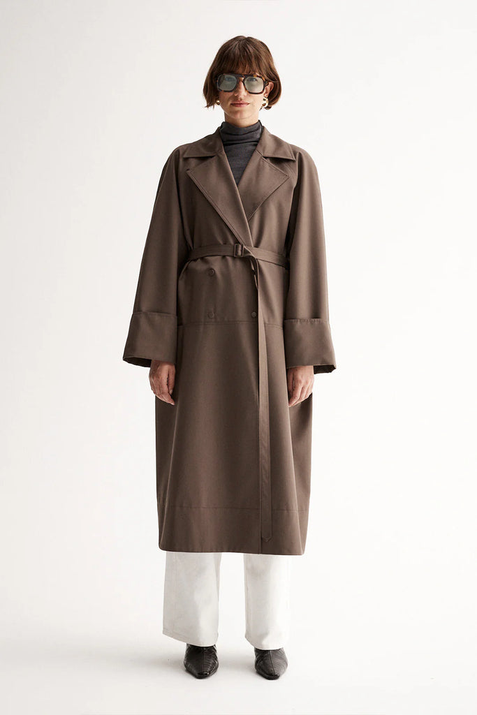 Elka - Mabel Coat - Cocoa