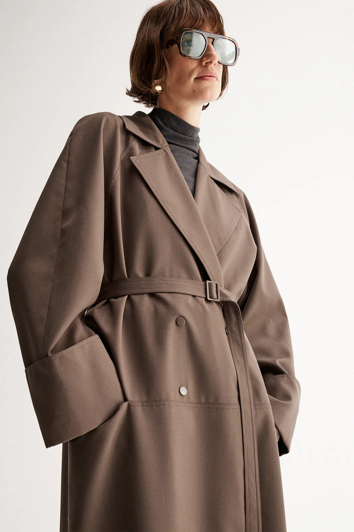 Elka - Mabel Coat - Cocoa