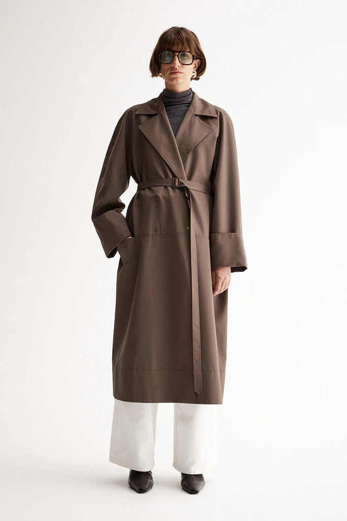 Elka - Mabel Coat - Cocoa