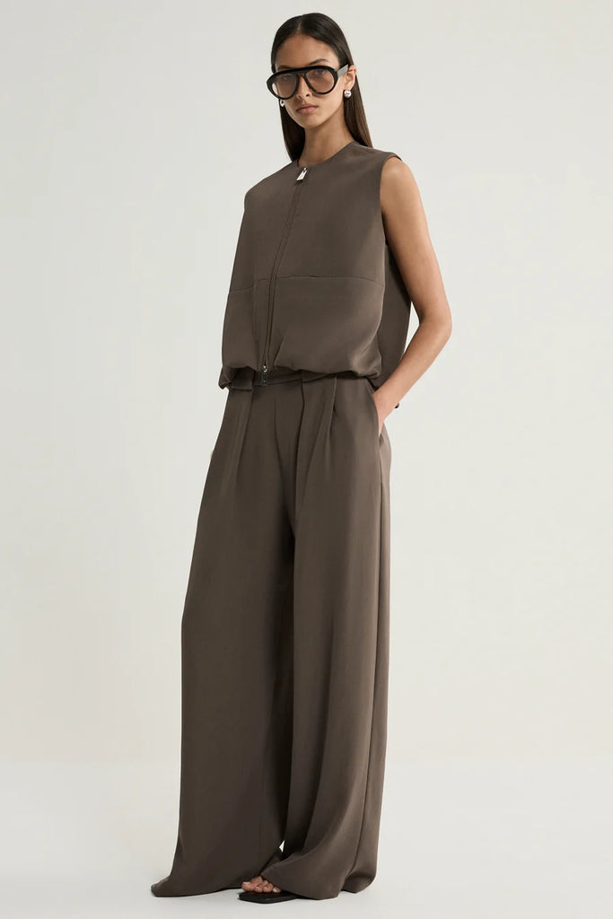 Elka - Margot Vest - Taupe