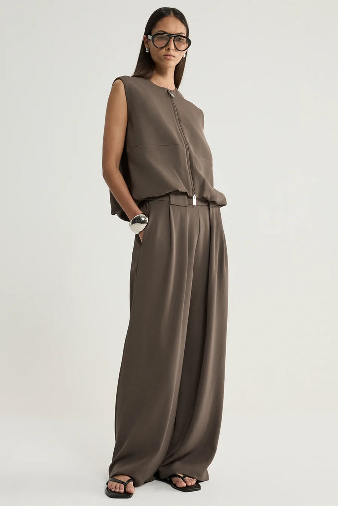 Elka - Margot Vest - Taupe