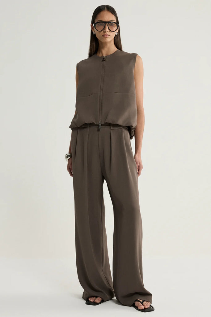 Elka - Margot Vest - Taupe