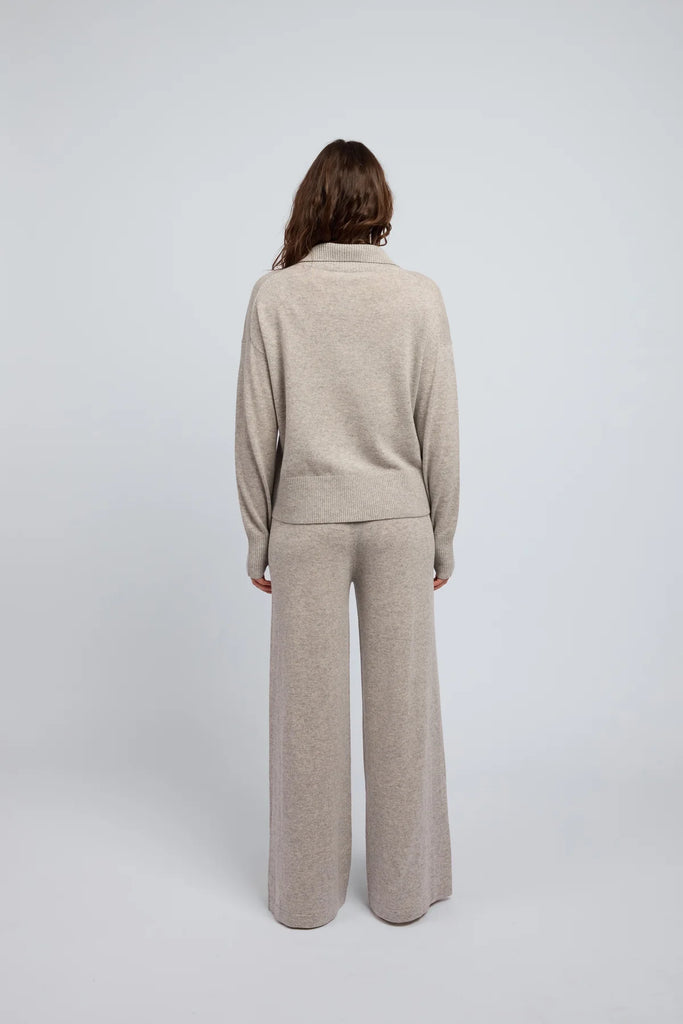 Huntly- Margot Zip Jacket- Grey
