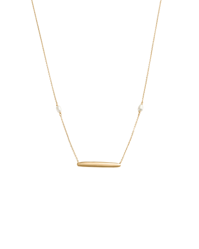 Kirstin Ash - Maris Engravable Necklace - 18K Gold Vermeil