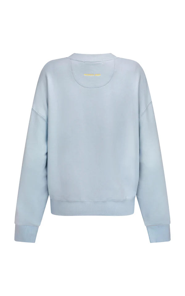 Araminta James - Mi Scusi Sweatshirt - Washed Glacier