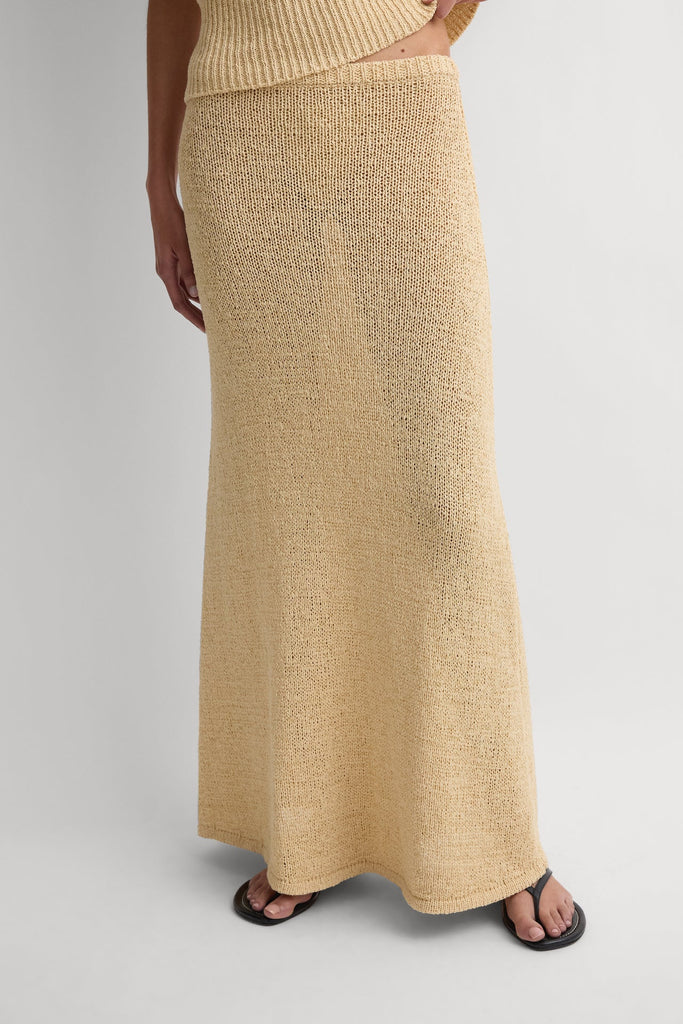 Faithful - Micah Skirt - Faded Butter