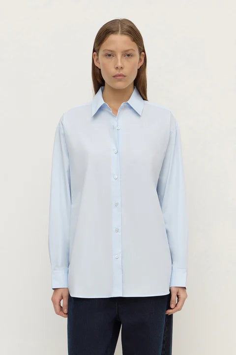 Assembly - Micha Poplin L/S Shirt - Powder Blue