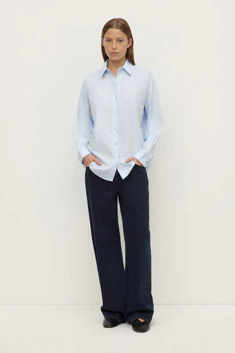 Assembly - Micha Poplin L/S Shirt - Powder Blue