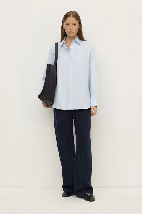 Assembly - Micha Poplin L/S Shirt - Powder Blue