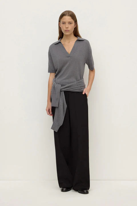 Assembly - Mira Polo - Dark Grey Marle