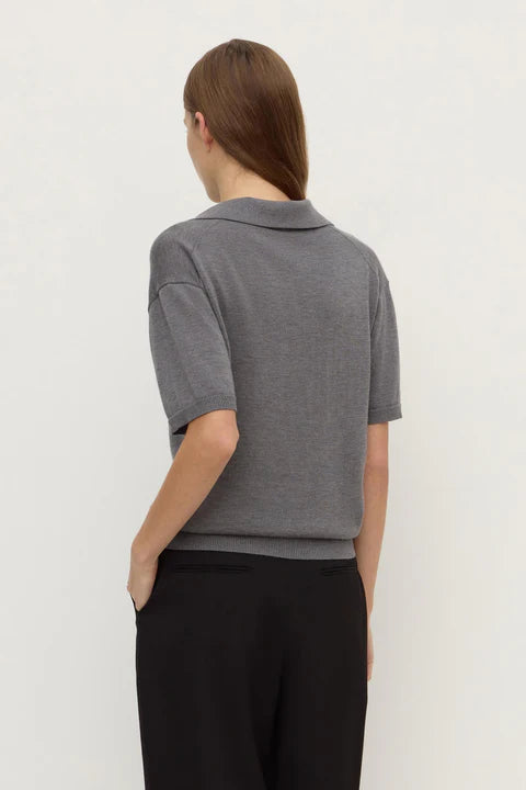 Assembly - Mira Polo - Dark Grey Marle