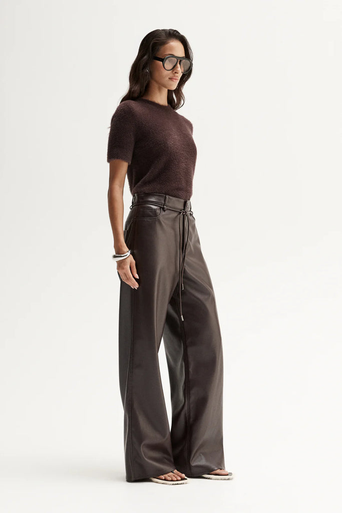 Elka - Mochi Knit Tee - Shiraz