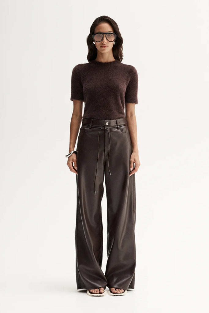 Elka - Mochi Knit Tee - Shiraz