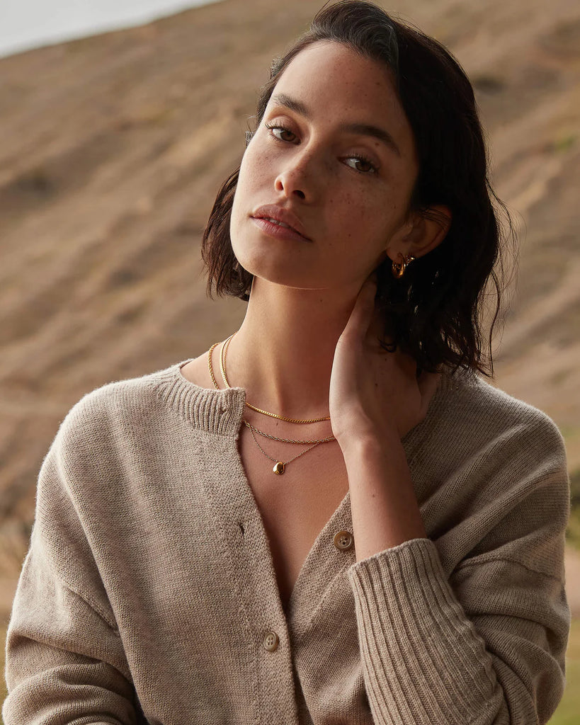 Kirstin Ash - Molten Necklace - 18K Gold Plated