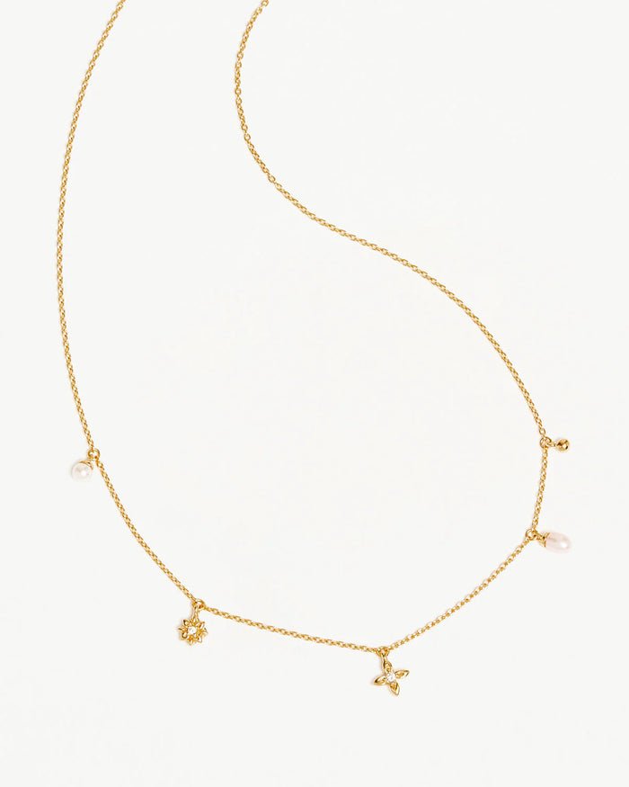 By Charlotte - Live In Peace Choker - Gold