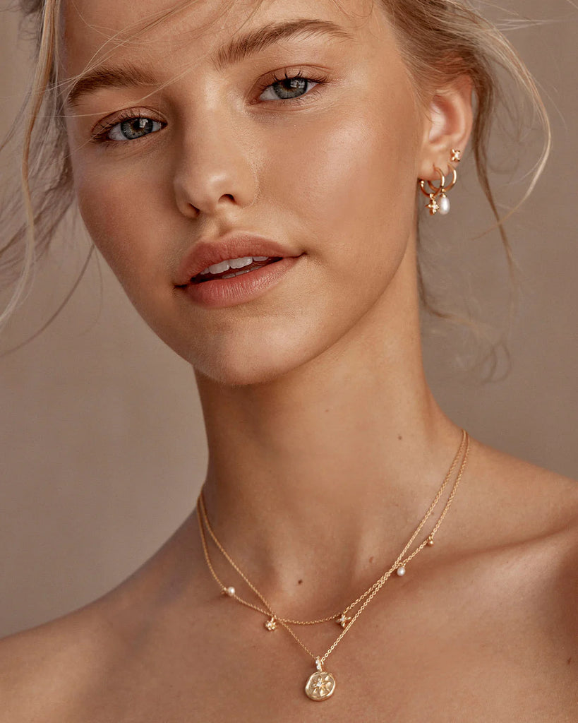 By Charlotte - Live In Peace Choker - Gold