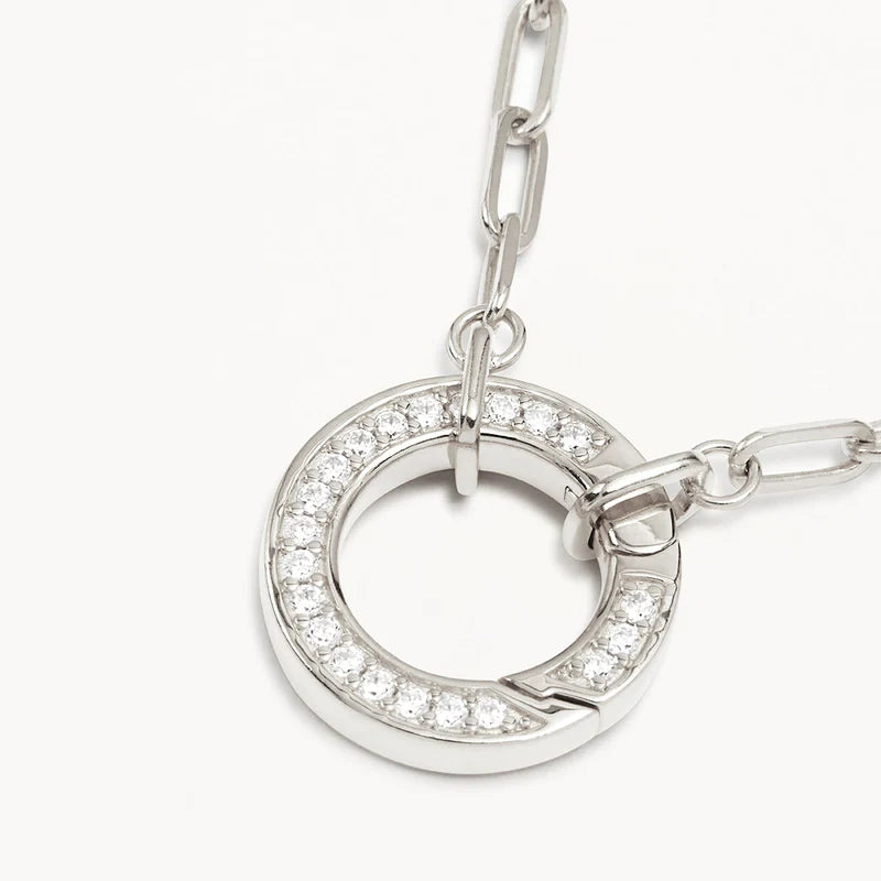 By Charlotte - Celestial Annex Link Necklace - Silver