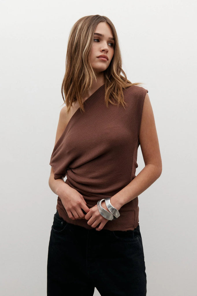 Bayse - Amaya Top - Bark