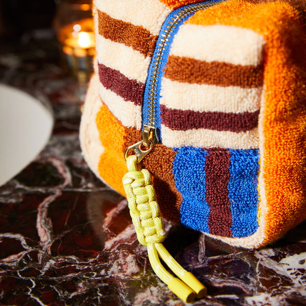 Sage x Clare - Nicolette Terry Pouch - Russet Large
