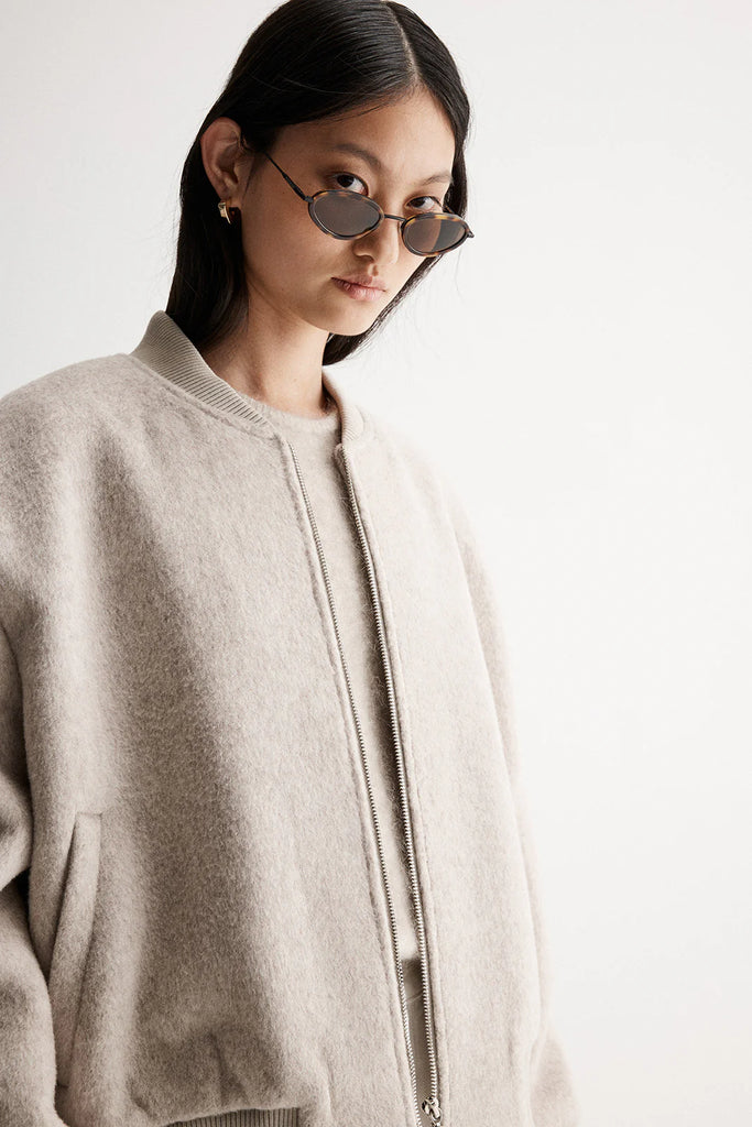 Elka - Nonnie Jacket - Ivory Marle