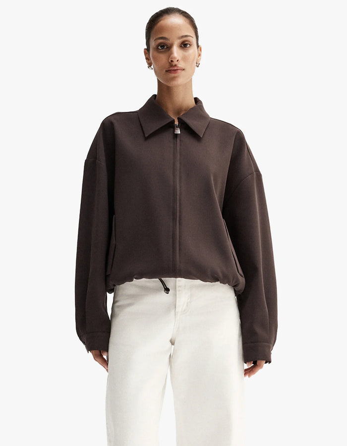 Elka-Parker Jacket- Chocolate